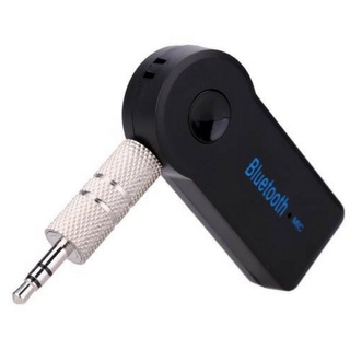 Universal Bluetooth Car Kit AUX Audio Music Receiver (Black)