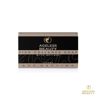 ▧✶ↂAgeless Beauty Fish Collagen Soap with Retinol, Age Defying, Anti Aging and Skin Whitening 135gms