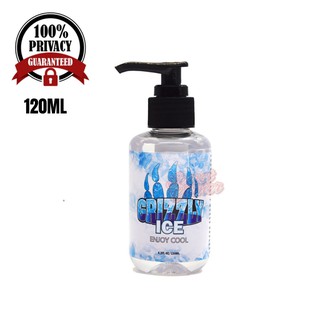 Secret Corner Grizzly Ice Cool 120Ml Water Based Premium Lubricant Vagina Anal Lube For Sex Toys