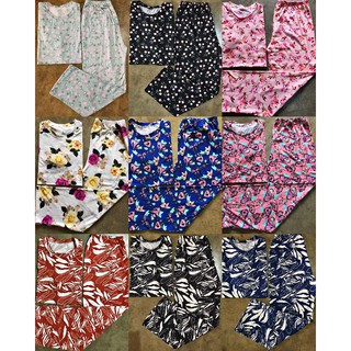 Pajama Terno Plus Size Unisex Coordinates Cotton Spandex Fabric