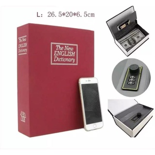 Metal Steel Cash Secure Hidden English Dictionary Booksafe Homesafe Money Box Coin Storage Books Saf
