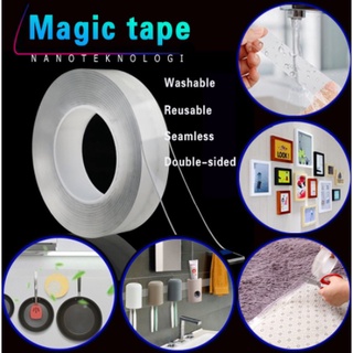 Double-Sided Adhesive Nano Tape Traceless Washable Removable Tapes