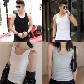 ❉✉■WOLFZONE sleeveless bodyfit GYM plain tank top sando wear undershirt mens clothing wholesale pric