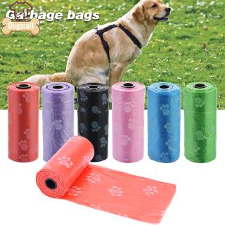 1 Roll Printed Pet Garbage Bag Dog Cleaning Dogmall