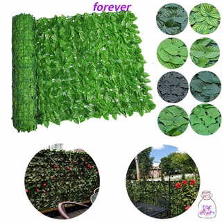 FOREVER Decor Faux Ivy Leaf Garden Privacy Fence Artificial Hedges Wall Cover Outdoor Hedge Panels Home Privacy Screen Fake Plants