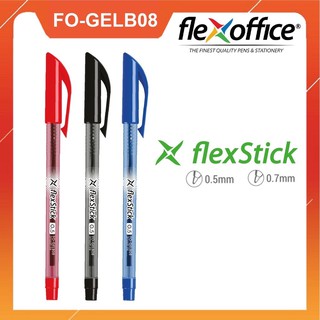 FlexOffice FlexStick Ballpen 0.5mm / 0.7mm per box (12 pcs/box)