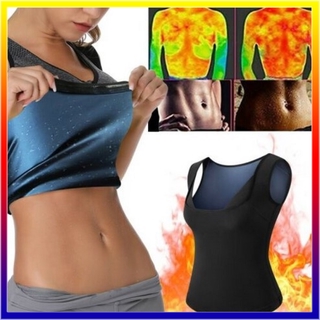 Sauna Vest Premium Workout Tank Top Sweat Shaper Polymer for Slimming Weight Loss Fitness Pants