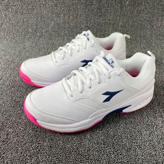 Tennis Shoes Badminton Shoes Lightweight Women's Breathable Shoes Anti-Skid Wear-Resistant Sneakers Shock Absorption Comprehensive Training Shoes