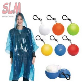 Portable Raincoat Ball Raincoat Emergency raincoat Keychain