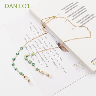 DANILO1 Retro protection Chains Trendy Sunglasses Lanyards Daisy Eyeglass Chain Anti-lost Female Neck Straps Lovely Alloy Simple protection Cord Holders/Multicolor