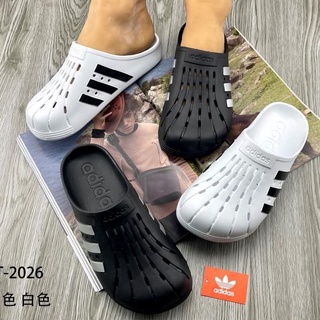 women flip flops ❖Crocs Adidas Slip-on for Men's and women Kt 2026/2026A❁