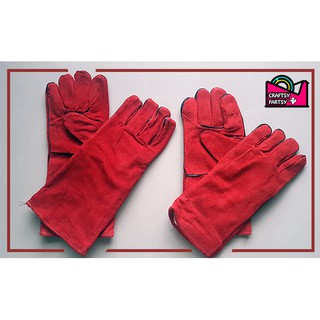 Welding Gloves Leather/ Welder's Gloves /High Temperature Resistance Gloves / heat Resistant Gloves