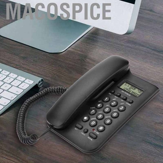 【big sale】Corded Phone Big Button Landline Caller ID Desktop Telephone Home Hotel Durable (3)