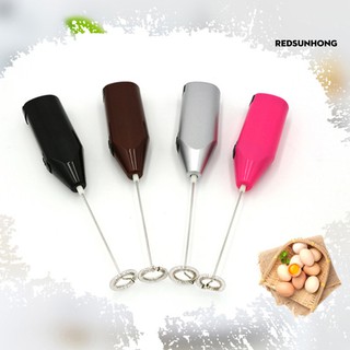 COD⇜ Electric Mini Handle Egg Beater Hot Drink Milk Coffee Frother Foamer Whisk Mixer