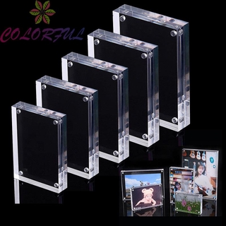 【Ready Stock】New Multi-functional Display Right-Angle Acrylic Photo frame
