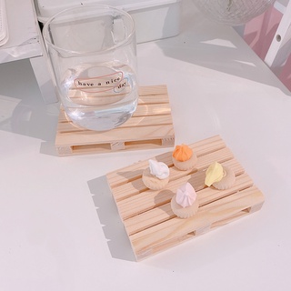 【Noomi】Aesthetic Rectangular Wooden Coaster