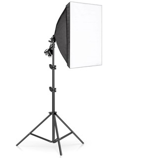 Studio Lighting Softbox 50 * 70cm Photography Softbox Kit with 2m Light Stand