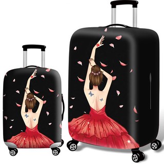 Fairy Luggage Covers Lady Suitcase Cover Bag Protector (5)