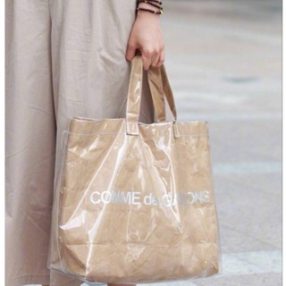 COMME DES GARCONS CDG Kraft Paper Lady Shoulder Bag Handbag (1)
