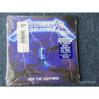 【Original Authentic】Metal Band Metallica Ride The Lightning Not Open K2185 Rack19-5/20-62021First Al
