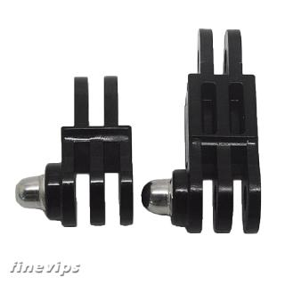 Long & Short Straight Joint Connector Mount Adapter for Gopro Action Cameras Black