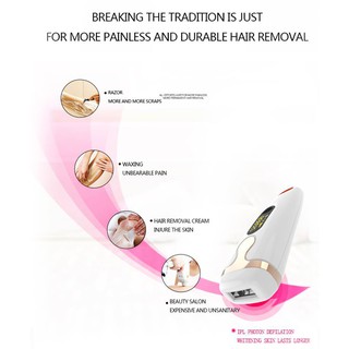 IPL Permanent Hair Removal System for Women 5Levels & 2 Modes Facial Body Hair Remover Device Painless & Effective (3)