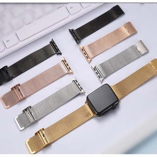 Milanese Watchband for Apple Watch SE 6 5 4 44mm 40mm Stainless Steel Replacement Bracelet Band Strap for iwatch 1 2 3 38mm 42mm