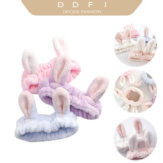 (COD) DDFI - Korea Accessories Headband Flannel Cat Ear A1A04
