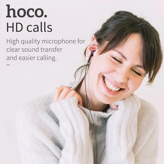 【ready stock】Hoco M55 Noise Isolating In-Ear Earphones Headphones With Microphone
