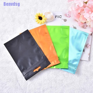 Benvdsg> 1 Multicolor Flat Aluminum Foil Bag Storage Bag Ziplock Bag (6)