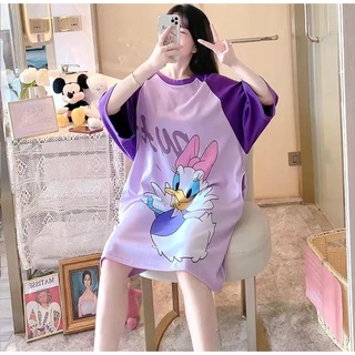 #maternity wear﹍Summer short-sleeved nightdress postpartum pregnancy pajamas dress for pregnant wome