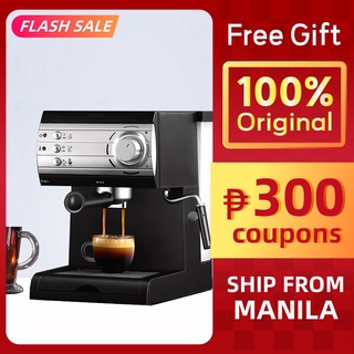 kitchen♗๑❇【Gift】 Semi-Automatic Coffee Maker Machine Espresso Delonghi DONLIM DL-KF6001