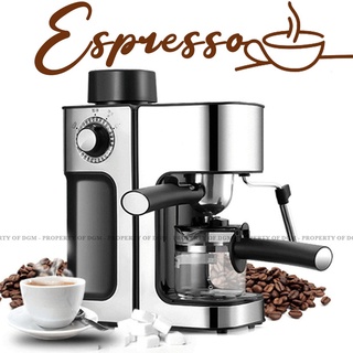 appliances∈Coffee Machine Espresso Maker at Home Automatic Electric High Quality 0.24L / 4 CUPS