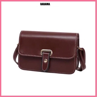 BABAMA Ladies Pure Leather Shinny Vintage Sling Bag
