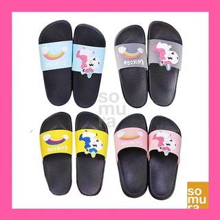 【Available】ADULT UNICORN RUBBER SLIPPERS (SSC188-A)