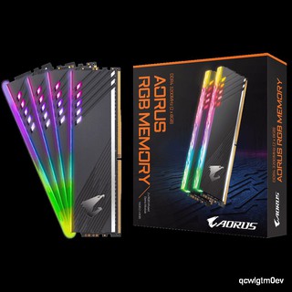 GIGABYTE AORUS RGB MEMORY DDR4-3200 16GB(2X8GB) MEMORY MODULE W/ DEMO KIT BOX fpAw