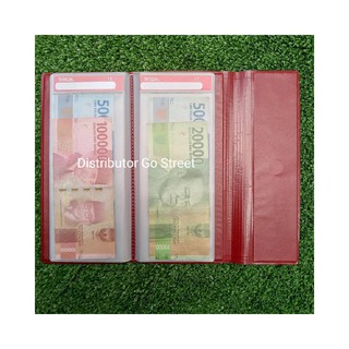 Ready Wallet Organizer Monthly Displination Financial Wallet - Red
