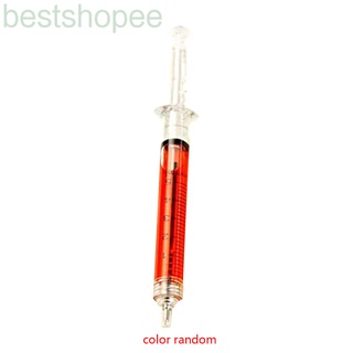 Color Random Stationery Gift Students Nurse Liquid Syringe Injection Ballpoint Pen School Supply