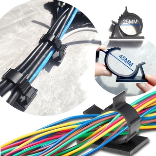 ✧Self-adhesive cable clip management, power cord holder, manager fixing line, car PC mouse TV line