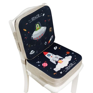 ❆۩JXM Baby Dining Chair Booster Cushion Cartoon Kids High Chair Seat Pad Chair Heightening Cushion C