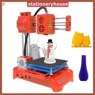 S&H EasyThreed 3D Printer for Kids Mini Desktop 3D Printer 100x100x100mm Print Size No Heated Bed On