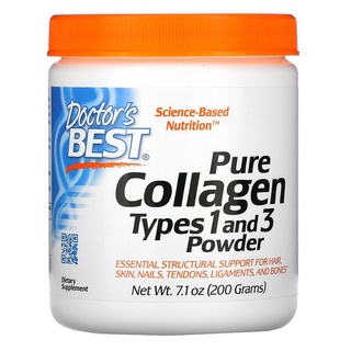 on Doctor's Best, Pure Collagen Types 1 and 3 Powder, 7.1 oz (200 g)