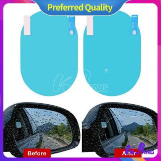 2 PCS Rainproof Car Rearview Mirror Anti-fog Protective Film