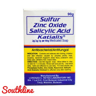 Katialis Sulfur Zinc Oxide Salicylic Acid Soap 90g