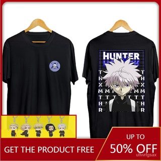 Anime HUNTER HUNTER Cosplay Killua T-shirt Costume Short Sleeve Tee Shirt Graphic Casual Unisex Top0