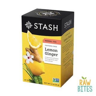 Stash Tea Lemon Ginger Herbal Tea (20ct)