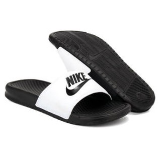 Nike Benassi Slippers "Printed White Black" (OEM PREMIUM QUALITY)