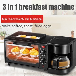 High Quality Home Breakfast Machine Coffee Maker - Electric Oven Toaster Grill Pan Bread Toaster