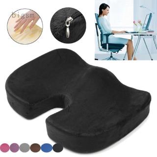 Memory Foam Lumbar Cushion Back Support Car Seat Chair Pillow Home Office Black Coccyx Orthopedic