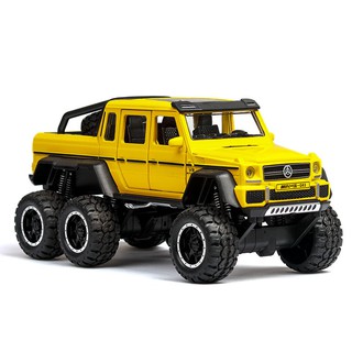 【recommended】1:32 6WD Diecast metal G63 Off Road SUV Car Model Vehicles G 63 6X6 Wheels baby kids to